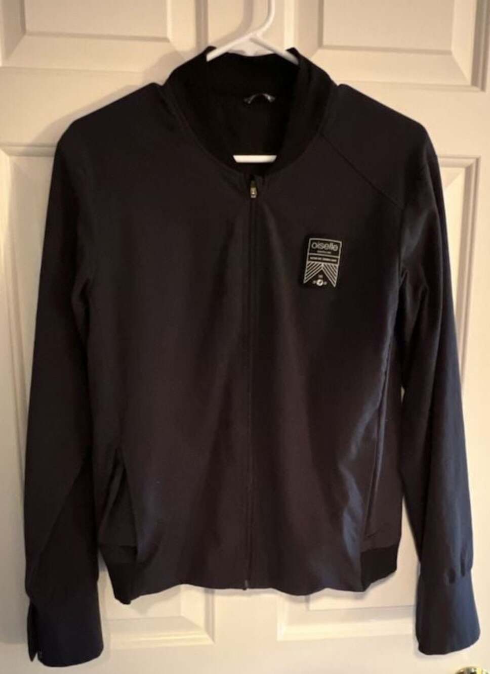 Oiselle Crest Bomber Zip-Up Athletic‎ Jacket Size 8